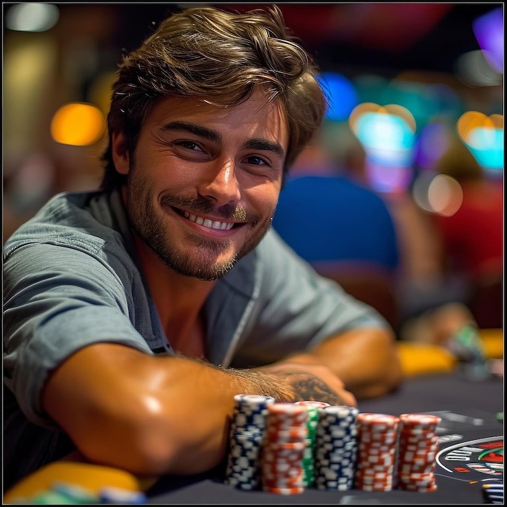 4d login mobile app showing live dealer blackjack table and account settings